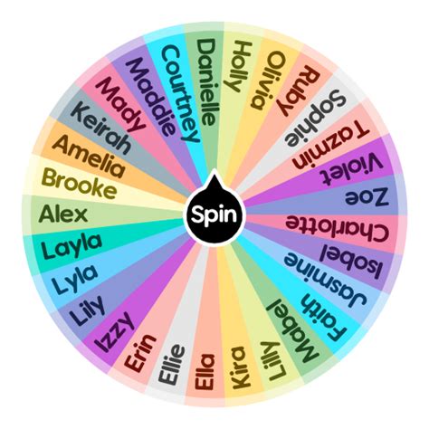 random name picker wheel spin.